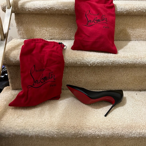 Brand New Christian Louboutin 9.5 Worn once at the Oscars Red Carpet - Picture 2 of 4
